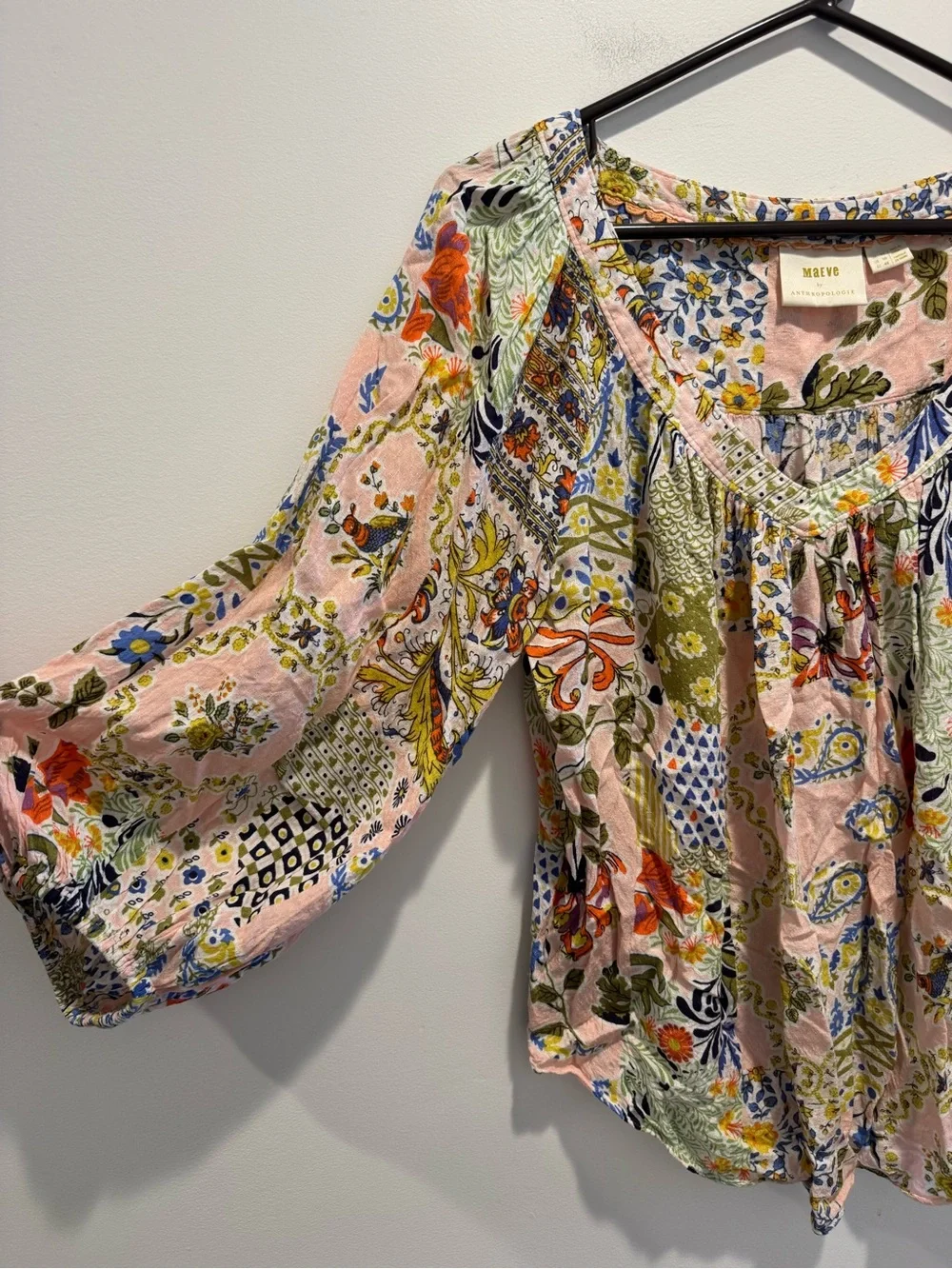 Maeve Anthropologie Boswell floral blouse - Picture 3 of 5